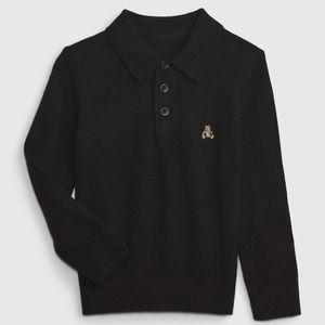 Toddler CashSoft Polo Sweater
